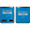 NFL Detroit Lions Blue Performance Series Galaxy Z Flip Skin