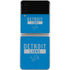 NFL Detroit Lions Blue Performance Series Galaxy Z Flip3 5G Skin