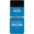 NFL Detroit Lions Blue Performance Series Galaxy Z Flip4 5G Skin