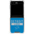 NFL Detroit Lions Blue Performance Series Galaxy Z Flip5 5G Clear Case