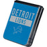 NFL Detroit Lions Blue Performance Series Galaxy Z Flip5 5G Skin