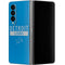 NFL Detroit Lions Blue Performance Series Galaxy Z Fold4 5G Skin