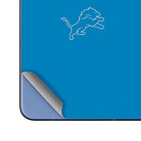 NFL Detroit Lions Blue Performance Series Galaxy Z Fold5 5G Skin