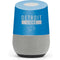 NFL Detroit Lions Blue Performance Series Google Home Skin
