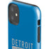 NFL Detroit Lions Blue Performance Series iPhone 11 Impact Case