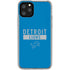 NFL Detroit Lions Blue Performance Series iPhone 11 Pro Clear Case