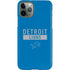 NFL Detroit Lions Blue Performance Series iPhone 11 Pro Lite Case