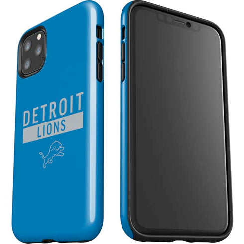 NFL Detroit Lions Blue Performance Series iPhone 11 Pro Max Impact Case