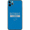 NFL Detroit Lions Blue Performance Series iPhone 11 Pro Max Skin