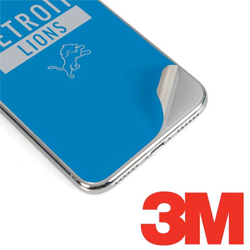 NFL Detroit Lions Blue Performance Series iPhone 11 Pro Max Skin