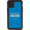 NFL Detroit Lions Blue Performance Series iPhone 11 Pro Max Waterproof Case