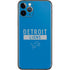 NFL Detroit Lions Blue Performance Series iPhone 11 Pro Skin