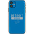 NFL Detroit Lions Blue Performance Series iPhone 11 Skin