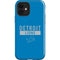 NFL Detroit Lions Blue Performance Series iPhone 12 Impact Case