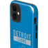 NFL Detroit Lions Blue Performance Series iPhone 12 Impact Case