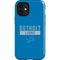 NFL Detroit Lions Blue Performance Series iPhone 12 Mini Impact Case