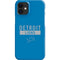 NFL Detroit Lions Blue Performance Series iPhone 12 Mini Lite Case