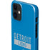NFL Detroit Lions Blue Performance Series iPhone 12 Mini Lite Case