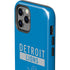 NFL Detroit Lions Blue Performance Series iPhone 12 Pro Impact Case