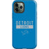 NFL Detroit Lions Blue Performance Series iPhone 12 Pro Max Impact Case
