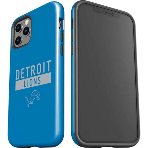 NFL Detroit Lions Blue Performance Series iPhone 12 Pro Max Impact Case