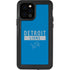 NFL Detroit Lions Blue Performance Series iPhone 12 Pro Waterproof Case