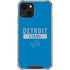 NFL Detroit Lions Blue Performance Series iPhone 13 Mini Clear Case