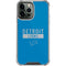 NFL Detroit Lions Blue Performance Series iPhone 13 Pro Max Clear Case