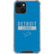NFL Detroit Lions Blue Performance Series iPhone 14 Clear Case