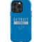 NFL Detroit Lions Blue Performance Series iPhone 14 Pro Impact Case