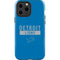 NFL Detroit Lions Blue Performance Series iPhone 15 Pro Max Impact Case