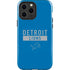 NFL Detroit Lions Blue Performance Series iPhone 15 Pro Max Impact Case