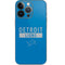 NFL Detroit Lions Blue Performance Series iPhone 14 Pro Skin