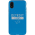 NFL Detroit Lions Blue Performance Series iPhone XR Pro Case