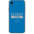 NFL Detroit Lions Blue Performance Series iPhone XR Skin