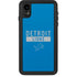 NFL Detroit Lions Blue Performance Series iPhone XR Waterproof Case