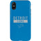 NFL Detroit Lions Blue Performance Series iPhone XS Pro Case