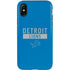 NFL Detroit Lions Blue Performance Series iPhone XS Pro Case
