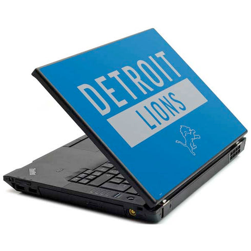 NFL Detroit Lions Blue Performance Series Lenovo T420 Skin