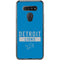 NFL Detroit Lions Blue Performance Series LG K51/Q51 Clear Case