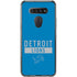 NFL Detroit Lions Blue Performance Series LG K51/Q51 Clear Case