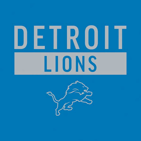 NFL Detroit Lions Blue Performance Series Moto E5 Play Skin