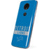 NFL Detroit Lions Blue Performance Series Moto E5 Plus Skin