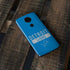 NFL Detroit Lions Blue Performance Series Moto E5 Plus Skin