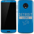 NFL Detroit Lions Blue Performance Series Moto G6 Skin