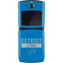 NFL Detroit Lions Blue Performance Series Motorola RAZR Skin