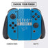 NFL Detroit Lions Blue Performance Series Nintendo Switch Bundle Skin