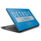 NFL Detroit Lions Blue Performance Series HP Notebook Skin