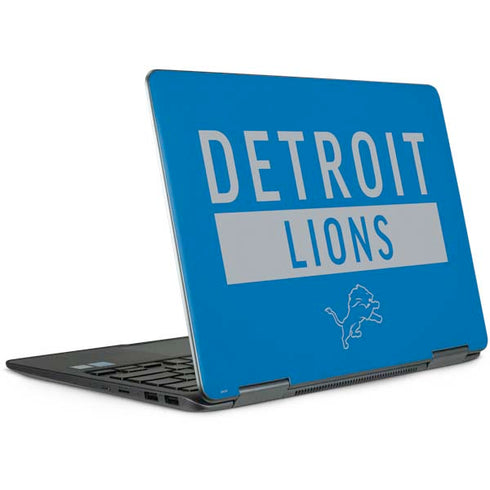 NFL Detroit Lions Blue Performance Series Notebook 9 Pro 13in (2017) Skin