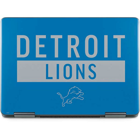 NFL Detroit Lions Blue Performance Series Notebook 9 Pro 13in (2017) Skin